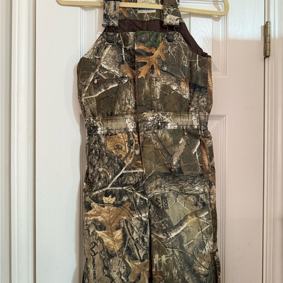 New Blue Mountain Kids' Insulated Bib Overalls - Picture 7 of 12